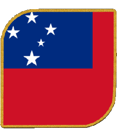 Banderas Oceanía Samoa Plaza 