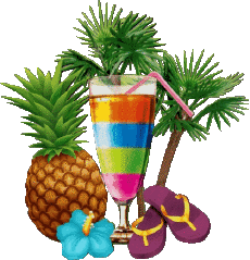 Messages Anglais Happy Holidays Fond Transparent 16 