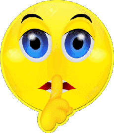 Nachrichten Emoticons Shhh - Stille 