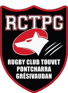 Sport Rugby Club Frankreich Logo Dept 38 RC Touvet Pontcharra Gresivaudan 
