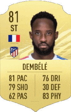 Multi Média Jeux Vidéo F I F A - Joueurs Cartes France Moussa Dembélé 