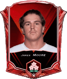 Deportes Rugby - Jugadores Japón James Moore 