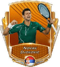 Sportivo Tennis - Giocatori Serbia Novak Djokovic 