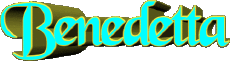 Vorname WEIBLICH - Italien B Benedetta 