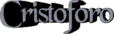First Names MASCULINE - Italy C Cristoforo 
