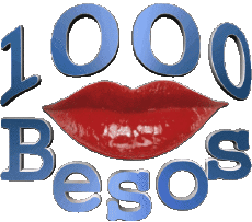 Messages Espagnol Besos 1000 