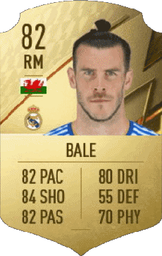 Multimedia Videogiochi F I F A - Giocatori carte Galles Gareth Bale 