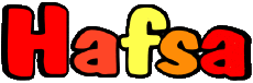 Nombre FEMENINO - Magreb Musulmán H Hafsa 