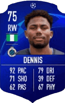 Multi Media Video Games F I F A - Card Players Nigeria Emmanuel Dennis 