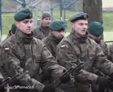 Humor -  Fun MENSCHEN Militär Serie 01 