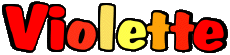Prénoms FEMININ - France V Violette 