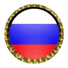 Drapeaux Europe Russie Rond - Anneaux 