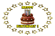 Messagi Inglese Happy Birthday Cakes 001 