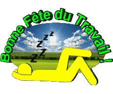 Mensajes Francés 1er Mai Bonne Fête du Travail 