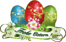 Messages German Frohe Ostern 07 