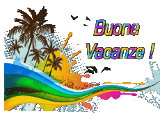 Messages Italian Buone Vacanze Transparent Background 26 