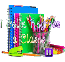 Messages Spanish Feliz Regreso a Clases Transparent Background 004 
