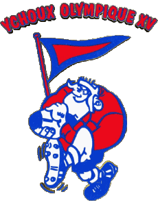 Deportes Rugby Club Francia Logo Dept 40 Ychoux OL 