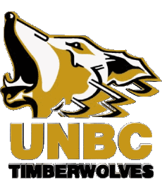 Deportes Canadá - Universidades CWUAA - Canada West Universities UNBC Timberwolves 