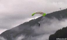 Humor -  Fun Sport Fallschirmspringen Fail 