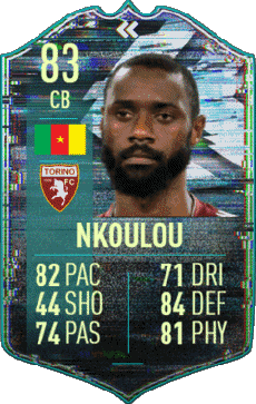 Multimedia Videospiele F I F A - Karten Spieler Kamerun Nicolas Nkoulou 