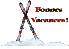 Mensajes Francés Bonnes Vacances Hiver 02 