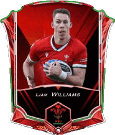 Sports Rugby - Joueurs Pays de Galles Equipe 2022 Liam Williams 
