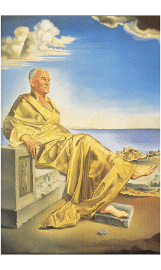 Umorismo -  Fun Pittore di artisti Salvador Dali 