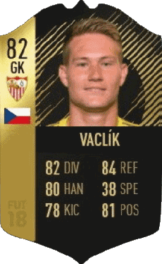 Multimedia Videospiele F I F A - Karten Spieler Tschechien Tomás Vaclík 