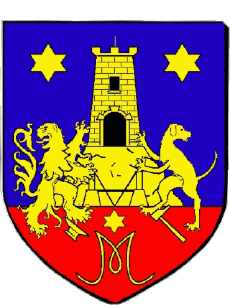 Blason-Drapeaux France Départements - Villes 60 MONTATAIRE 