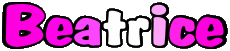 Prénoms FEMININ - Allemagne B Beatrice 