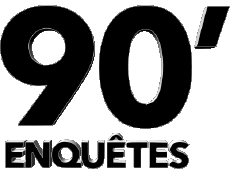 Logo-Multimedia Programa de TV T.F.1  Reportage Magazine 90 Minutes Enquêtes Logo