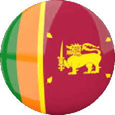Fahnen Asien Sri Lanka Runde 