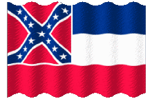 Banderas América U.S.A - Estados Mississippi Ondulación 