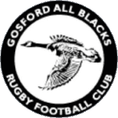 Deportes Rugby - Clubes Mundo - Logotipo Inglaterra G Gosford All Blacks RFC 