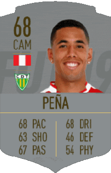 Multi Media Video Games F I F A - Card Players Peru Sergio Peña 