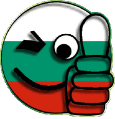Banderas Europa Bulgaria Smiley - OK 