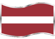 Flags Europe Latvia Rectangle 