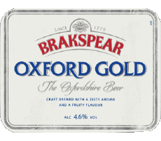 Oxford gold-Boissons Bières Royaume Uni Brakspear 
