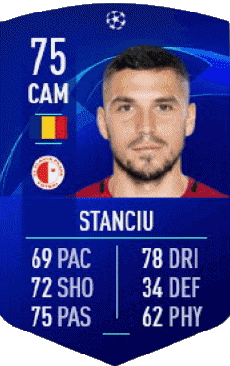 Multimedia Vídeo Juegos F I F A - Jugadores  cartas Rumania Nicolae Stanciu 