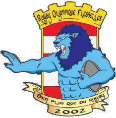 Sports Rugby Club France Logo Dept 80 Olympique Flesselles 