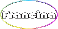 Nombre FEMENINO - España F Francina 
