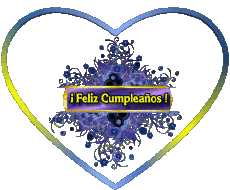 Messages Spanish Feliz Cumpleaños Floral Transparent Background 009 