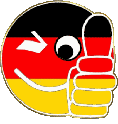 Bandiere Europa Germania Faccina - OK 