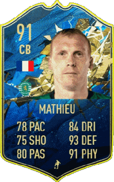 Multi Media Video Games F I F A - Card Players France Jérémy Mathieu 