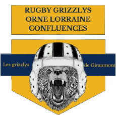 Sportivo Rugby Club Francia Logo Dept 54 Grizzlys Orne Lorraine Confluences 