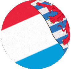 Drapeaux Europe Luxembourg Sphere - Cube 