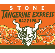 Tangerine Express Hazy IPA-Getränke Bier USA Stone Brewing co 