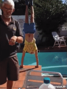 Humour - Fun PERSONNAGES Acrobatie Divers Gamelles - Fail 03 