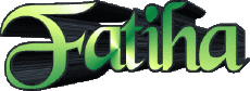 Nome FEMMINILE - Maghreb Musulmano F Fatiha 